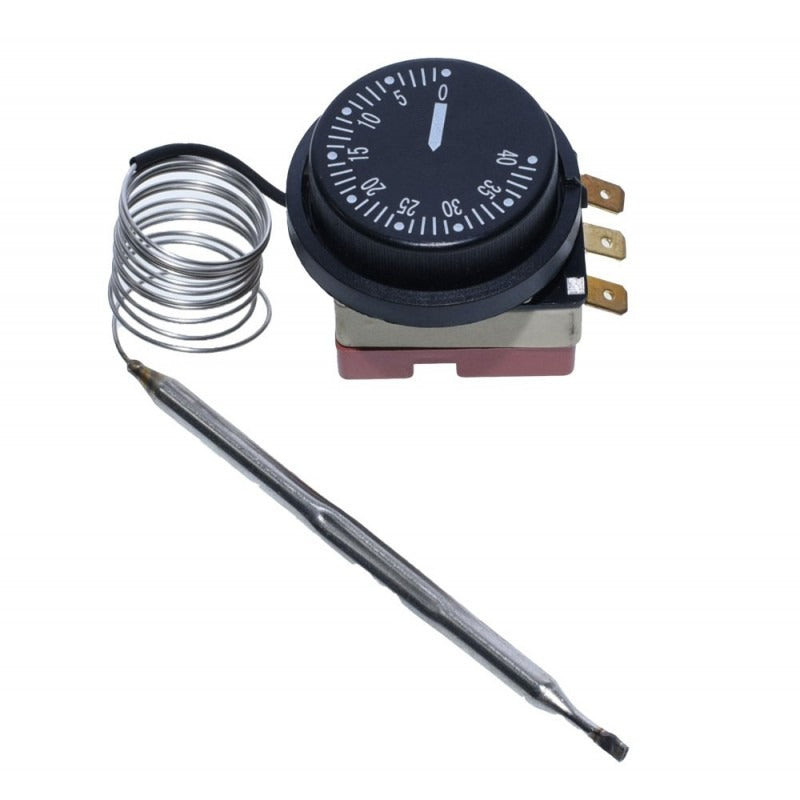 Termostat Reglabil 0-40°C cu Sonda de Inox